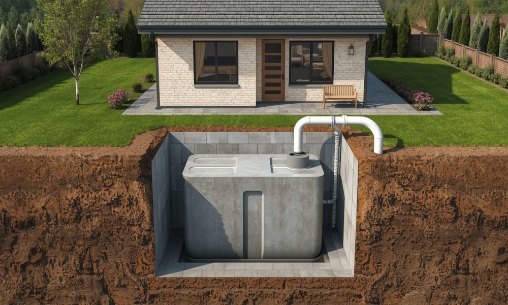 Kompleksowy poradnik poświęcony wyboru, prawidłowego posadowienia oraz świadomego korzystania z zbiornika betonowego